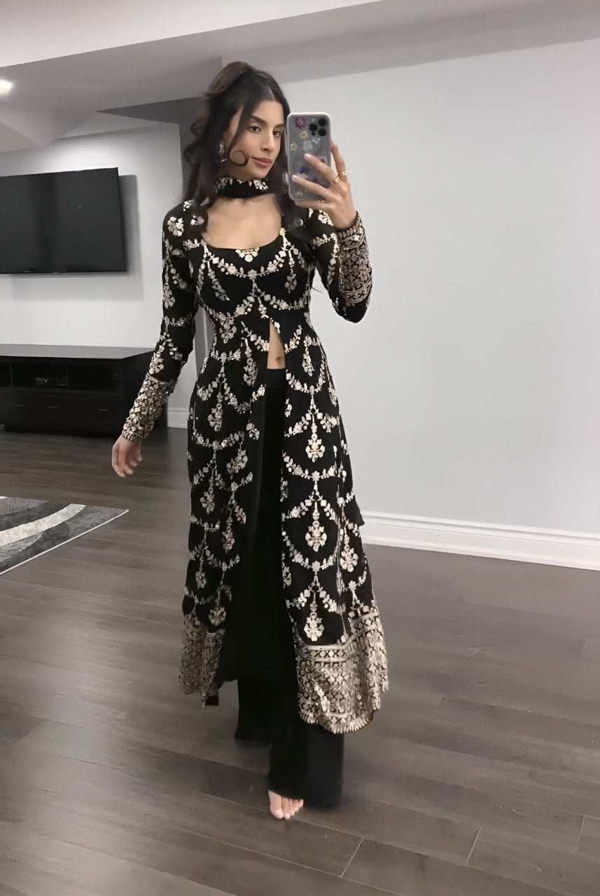 STUNNING FOX GEORGETTE SALWAR SUIT