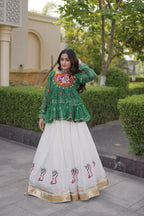 NAVRATRI SPECIAL KUTCHI GAMTHI WORK LEHENGA CHOLI