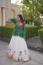 NAVRATRI SPECIAL KUTCHI GAMTHI WORK LEHENGA CHOLI