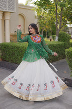NAVRATRI SPECIAL KUTCHI GAMTHI WORK LEHENGA CHOLI