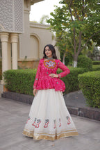 NAVRATRI SPECIAL KUTCHI GAMTHI WORK LEHENGA CHOLI