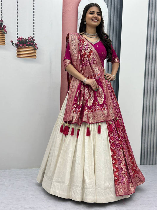 WEDDING SPECIAL TRENDING LEHENGA SAREE